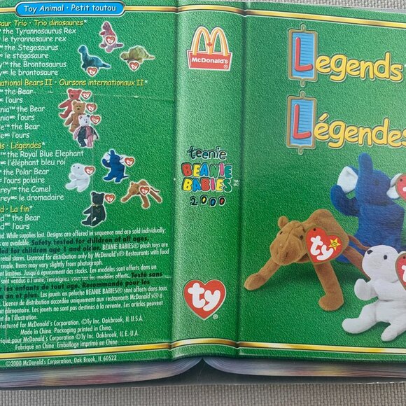 New Collectors Y2K McDonald's TY Beanie Baby - Chilly the Polar Bear - Picture 2 of 2